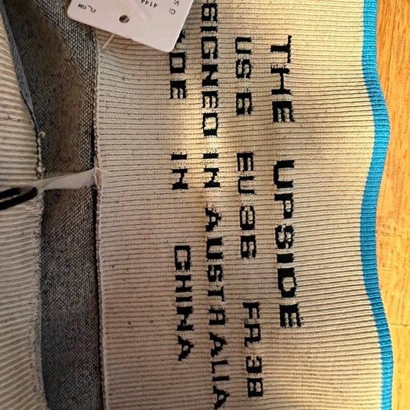 Anthropologie The Upside tab leggings with stripes small 
NWT - Picture 6 of 10